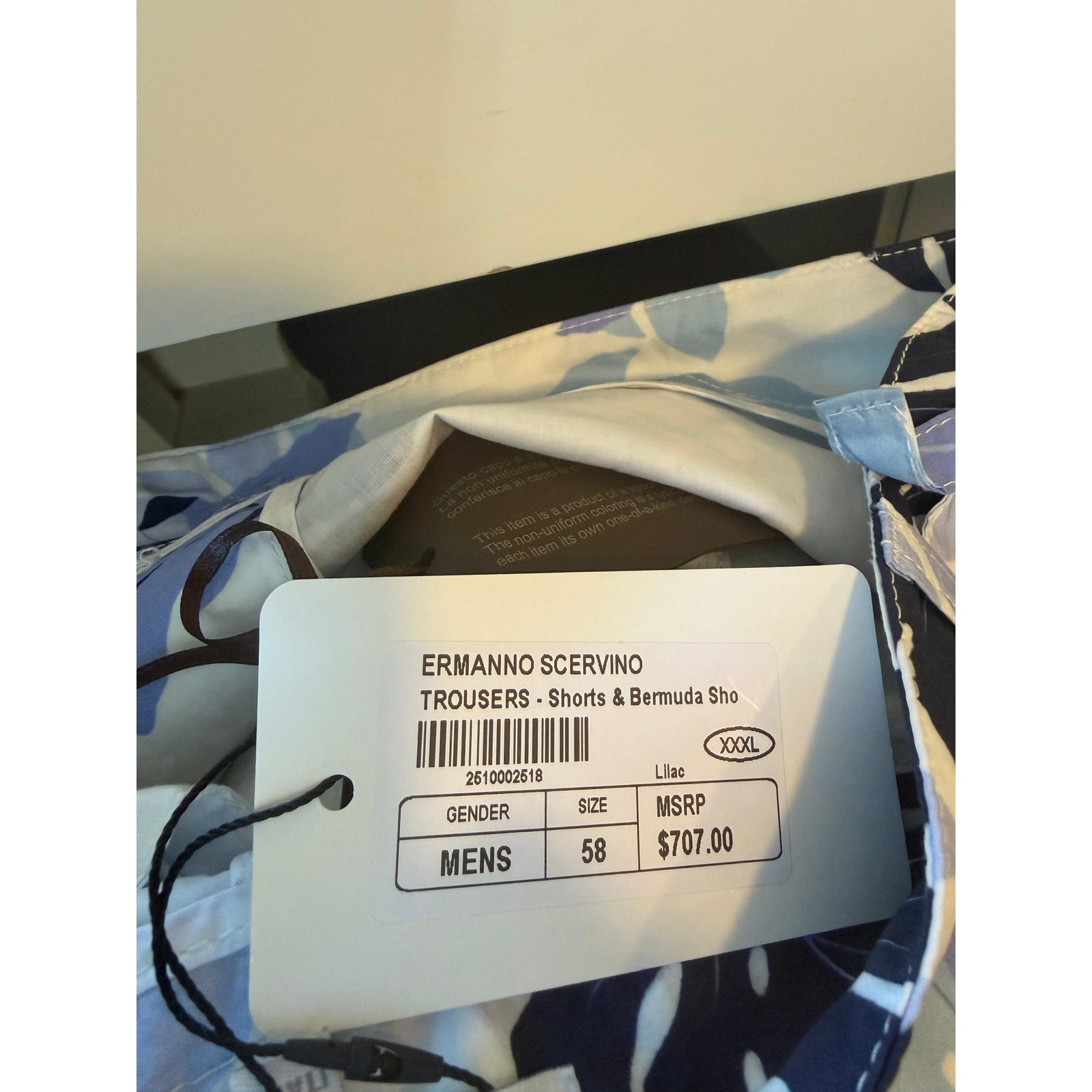 Ermanno Scervino Board Italian Luxury Cargo Bermuda Shorts It 58 Xxl — image 4 of 8